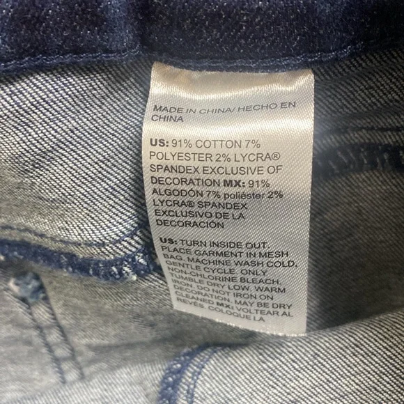 Chico's Blue Cropped Ankle Pants Stylish Comfort - Picture 8 of 8